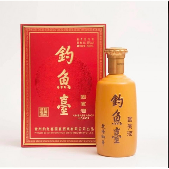 釣魚台國賓酒（醬香型）500ml (2019年) - 6支裝
